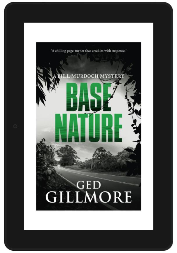 Crime thriller Base Nature is available on Amazon Kindle Nook Kobo Google Play and Apple Books